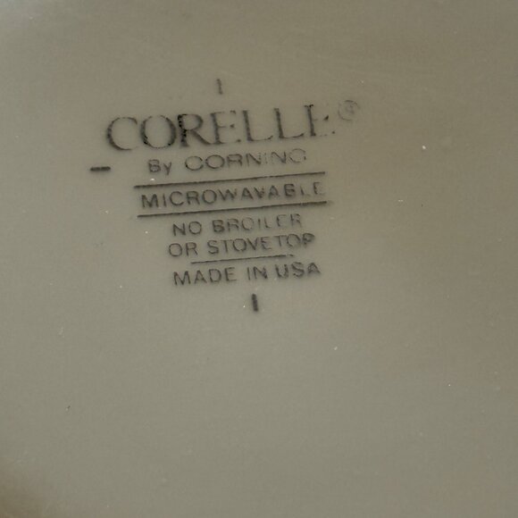 Corelle By Corning 4 Bread & Butter Plates 6.5" Floral Tulip Rose Pattern lot B - Picture 4 of 5
